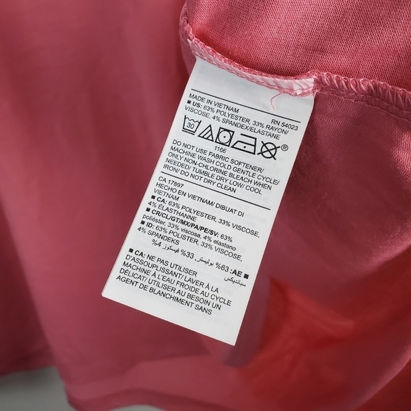 Old Navy Active Pink UltraLite Crop Tank Top 3X - Picture 10 of 11